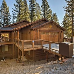 Saint Bernard Tahoe Retreat Hot Tub Pool Table BBQ EV Charger