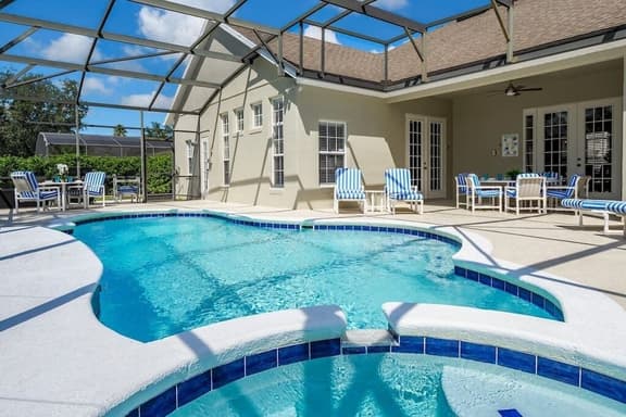 Mickeys Floridian South Facing Pool Hot Tub Game RM GYM BBQ